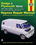 Dodge Tradesman, Sportsman & Plymouth Voyager full-size in-line 6, V6 & V8 vans (1971-2003) Dodge Tradesman, Sportsman & Plymouth Voyager full-size in-line 6, V6 & V8 vans (1971-2003)