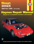 Nissan 300ZX (1984-1989) models inc. Turbo, 2 seater & 2 + 2 V6 engine Nissan 300ZX (1984-1989) models inc. Turbo, 2 seater & 2 + 2 V6 engine