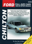 Ford Full-Size Cars for 1968-88 covering Ford Country Sedan, Country Squire, Crown Victoria, Custom, Custom 500, Galaxie 500, LTD (1968-82), Ranch Wagon; Mercury Colony Park, Commuter, Marquis (1968-8 Ford Full-Size Cars for 1968-88 covering Ford Country Sedan, Country Squire, Crown Victoria, Custom, Custom 500, Galaxie 500, LTD (1968-82), Ranch Wagon; Mercury Colony Park, Commuter, Marquis (1968-8