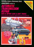 Automatic Transmission Repair (80 - 84) (Chilton USA). Import Cars and Light Trucks, 80 - 84. Automatic Transmission Repair (80 - 84) (Chilton USA). Import Cars and Light Trucks, 80 - 84.