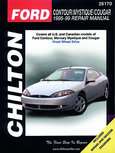 Ford Contour/Mystique/Cougar for 1995-99 covering all Front Wheel Drive models Ford Contour/Mystique/Cougar for 1995-99 covering all Front Wheel Drive models