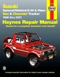 Suzuki Samurai ('86-'95), Sidekick ('89-'98), X-90 ('96-'98) and Vitara ('99-'01), Geo Tracker ('86-'97) and Chevrolet Tracker ('98-'01) (excludes V6 models or Suzuki Sport with 1.8L engine) Suzuki Samurai ('86-'95), Sidekick ('89-'98), X-90 ('96-'98) and Vitara ('99-'01), Geo Tracker ('86-'97) and Chevrolet Tracker ('98-'01) (excludes V6 models or Suzuki Sport with 1.8L engine)