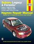 Subaru Legacy & Forester covering Legacy (2000-2009) & Forester (2000-2008), inc. Legacy Outback & Baja Subaru Legacy & Forester covering Legacy (2000-2009) & Forester (2000-2008), inc. Legacy Outback & Baja