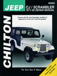 Jeep CJ/Scrambler, All models of CJ-5, CJ-6, CJ-7 and Scrambler, 1971 - 1986 Jeep CJ/Scrambler, All models of CJ-5, CJ-6, CJ-7 and Scrambler, 1971 - 1986