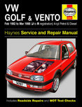 VW Golf and Vento Petrol and Diesel (Feb. 1992 - Mar. 1998) Mooie harde kaft !! VW Golf and Vento Petrol and Diesel (Feb. 1992 - Mar. 1998) Mooie harde kaft !!
