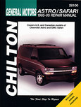General Motors Astro/Safari for 1985-05 covering all models of Chevrolet Astro and GMC Safari excluding all-wheel drive models General Motors Astro/Safari for 1985-05 covering all models of Chevrolet Astro and GMC Safari excluding all-wheel drive models