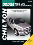 Dodge Pick Ups 02-08 (Uitgever Chilton USA), Covers all of Dodge full-size pick-ups. Dodge Pick Ups 02-08 (Uitgever Chilton USA), Covers all of Dodge full-size pick-ups.