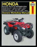 Honda Rancher, Recon & TRX250EX ATVs 1997 - 2009 / Tijdelijk niet leverbaar bij uitgever. Honda Rancher, Recon & TRX250EX ATVs 1997 - 2009 / Tijdelijk niet leverbaar bij uitgever.