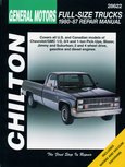 General Motors Full-Size Trucks 1980-87 covering all models of Chevrolet/GMC 1/2 ton, 3/4 ton and 1 ton Pick-Ups, Blazer, Jimmy and Suburban including 2 and 4 wheel drive as well as gas and diesel eng General Motors Full-Size Trucks 1980-87 covering all models of Chevrolet/GMC 1/2 ton, 3/4 ton and 1 ton Pick-Ups, Blazer, Jimmy and Suburban including 2 and 4 wheel drive as well as gas and diesel eng