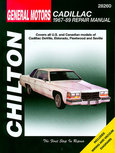 General Motors Cadillac 1967-89 covering all models of DeVille, Eldorado, Fleetwood and Seville General Motors Cadillac 1967-89 covering all models of DeVille, Eldorado, Fleetwood and Seville